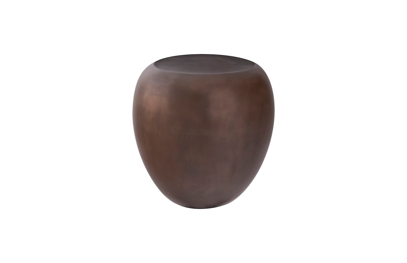 Phillips Collection Home Phillips Collection River Stone Side Table, Bronze