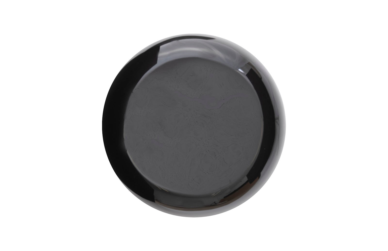Phillips Collection Home Phillips Collection River Stone Side Table, Gel Coat Black