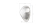 Phillips Collection Home Phillips Collection River Stone  Wall Tile, Aluminum, LG