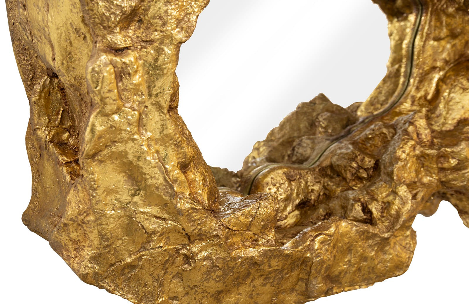 Phillips Collection Home Phillips Collection Rock Pond Mirror, Gold Leaf