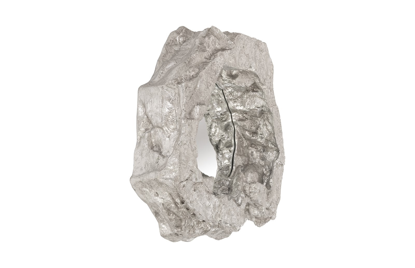 Phillips Collection Home Phillips Collection Rock Pond Mirror, Silver Leaf