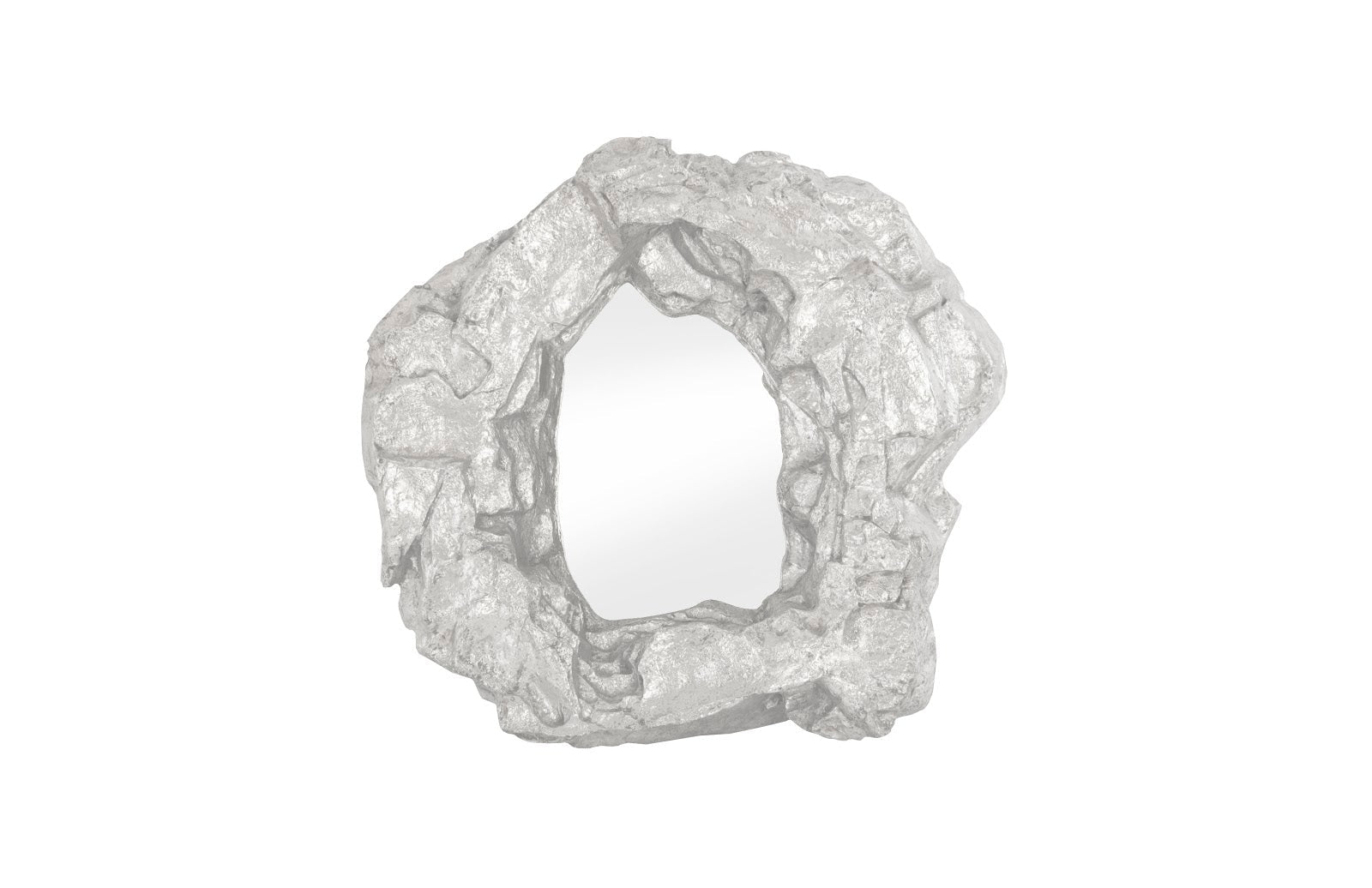 Phillips Collection Home Phillips Collection Rock Pond Mirror, Silver Leaf