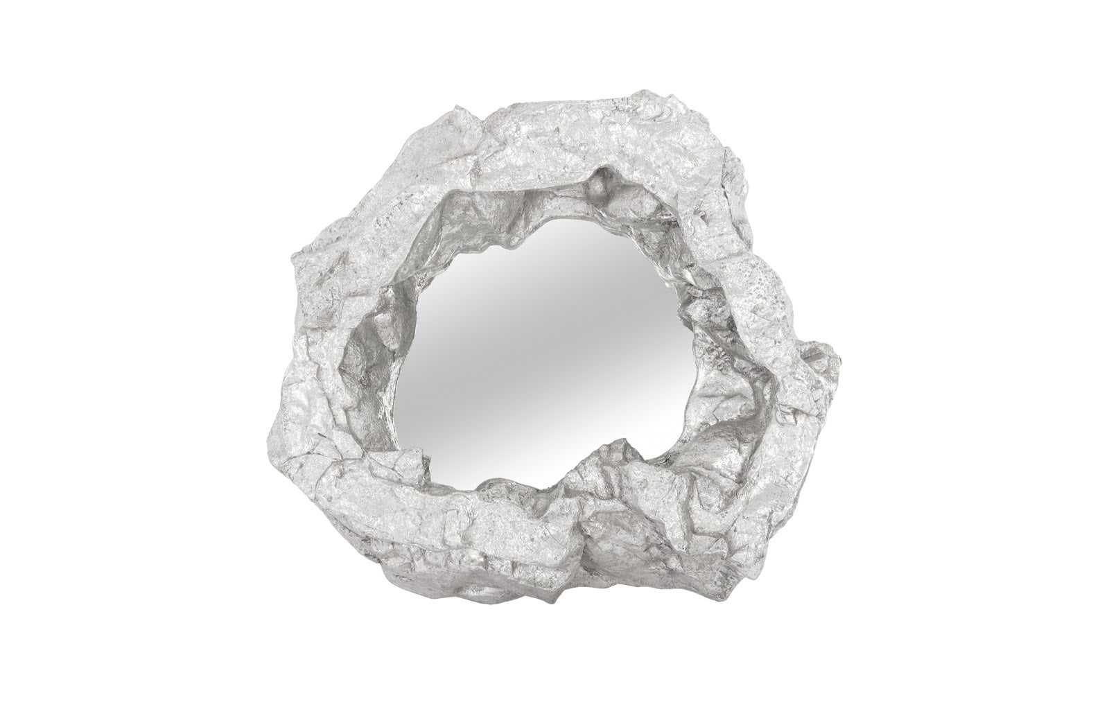 Phillips Collection Home Phillips Collection Rock Pond Mirror, Silver Leaf