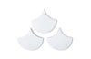 Phillips Collection Home Phillips Collection Scales Wall Tiles, Glossy White, Set of 3