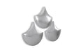 Phillips Collection Home Phillips Collection Scales Wall Tiles, Silver Leaf, Set of 3