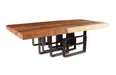 Phillips Collection Home Oversized LTL - Rate to be Quoted Phillips Collection Score Coffee Table, Chamcha Wood, Iron Base