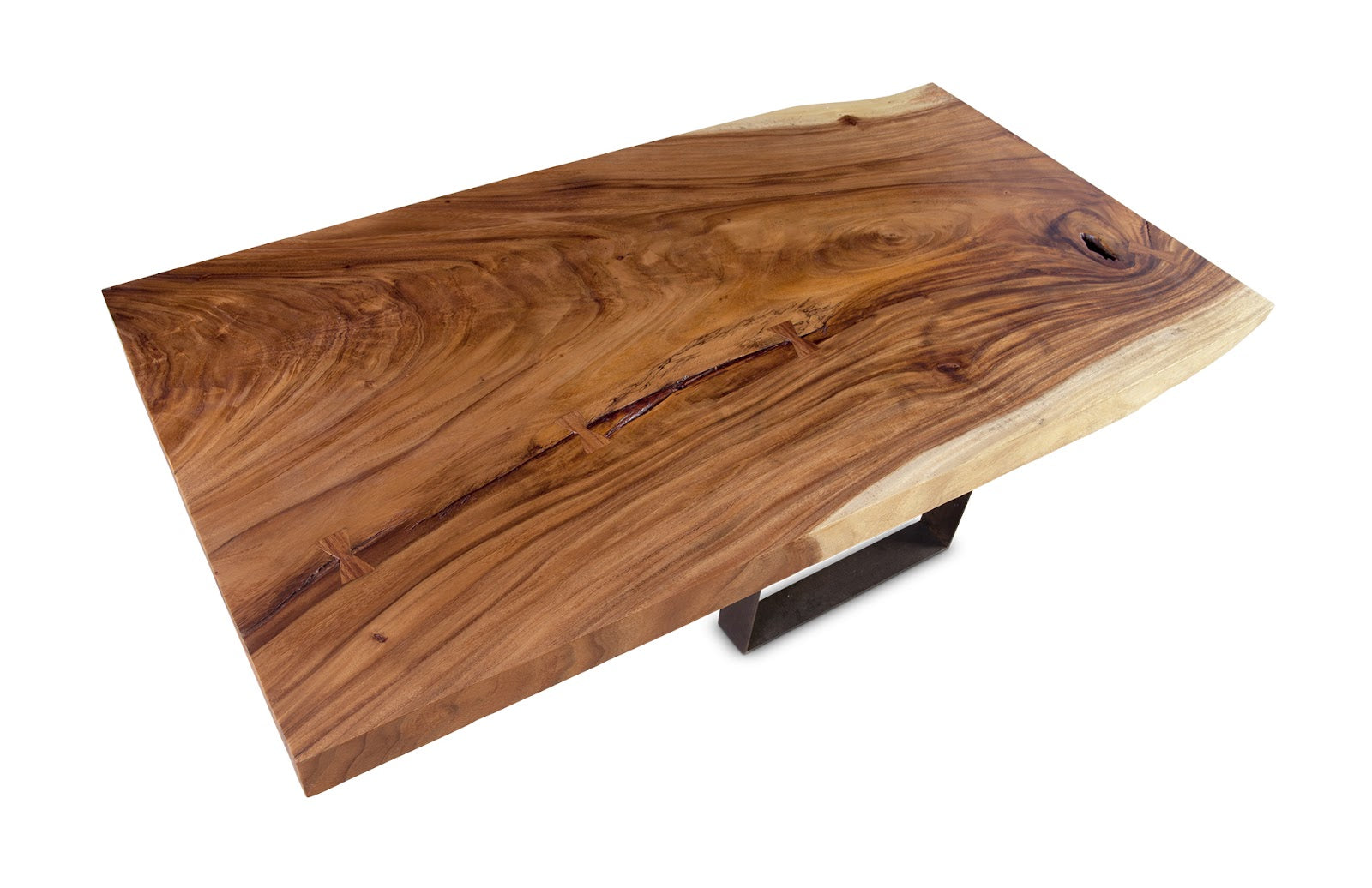 Phillips Collection Home Oversized LTL - Rate to be Quoted Phillips Collection Score Coffee Table, Chamcha Wood, Iron Base