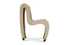 Phillips Collection Home Phillips Collection Seat Belt Dining Chair, Beige/Beige