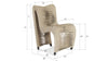 Phillips Collection Home Phillips Collection Seat Belt Dining Chair, Beige/Beige