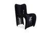 Phillips Collection Home Phillips Collection Seat Belt Dining Chair, Black/Black