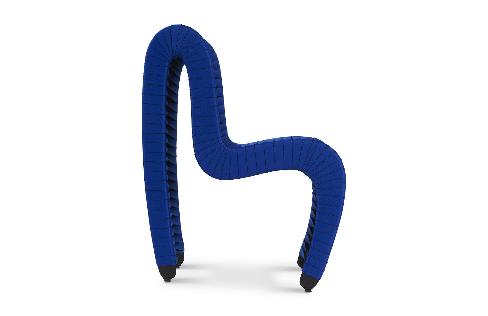 Phillips Collection Home Phillips Collection Seat Belt Dining Chair, Blue/Black