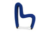 Phillips Collection Home Phillips Collection Seat Belt Dining Chair, Blue/Black