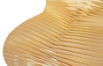 Phillips Collection Home Phillips Collection Seat Belt Dining Chair, Gold, Metallic