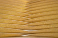 Phillips Collection Home Phillips Collection Seat Belt Dining Chair, Gold, Metallic