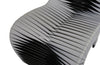 Phillips Collection Home Phillips Collection Seat Belt Dining Chair, Gray/Black