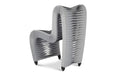 Phillips Collection Home Phillips Collection Seat Belt Dining Chair, Gray/Gray