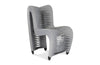 Phillips Collection Home Phillips Collection Seat Belt Dining Chair, Gray/Gray