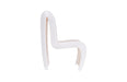 Phillips Collection Home Phillips Collection Seat Belt Dining Chair, High Back, White/Off-White