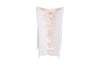 Phillips Collection Home Phillips Collection Seat Belt Dining Chair, High Back, White/Off-White