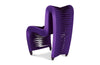 Phillips Collection Home Phillips Collection Seat Belt Dining Chair, Purple