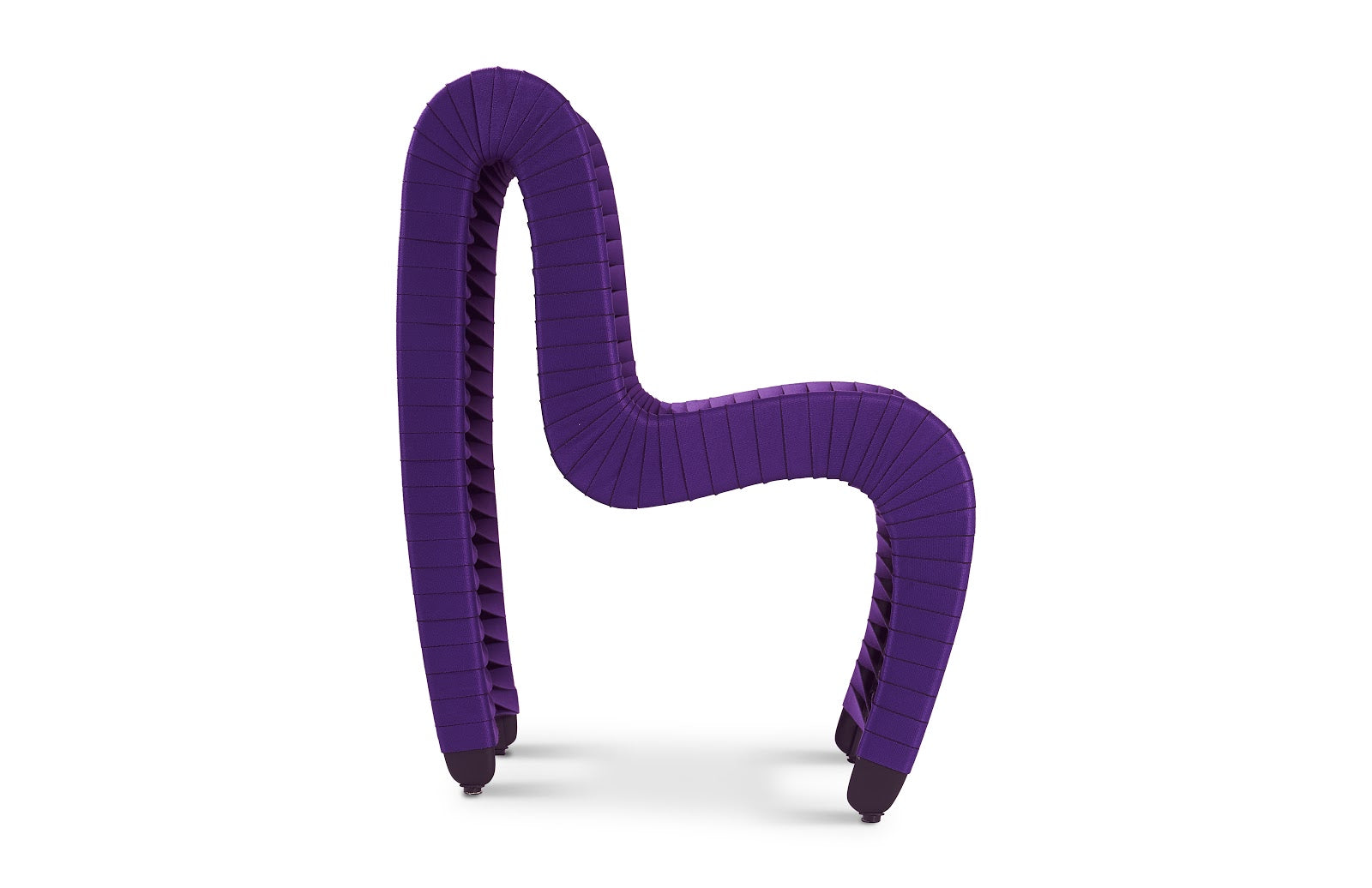 Phillips Collection Home Phillips Collection Seat Belt Dining Chair, Purple