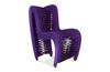 Phillips Collection Home Phillips Collection Seat Belt Dining Chair, Purple