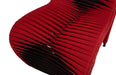 Phillips Collection Home Phillips Collection Seat Belt Dining Chair, Red/Black