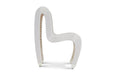 Phillips Collection Home Phillips Collection Seat Belt Dining Chair, White/Off-White