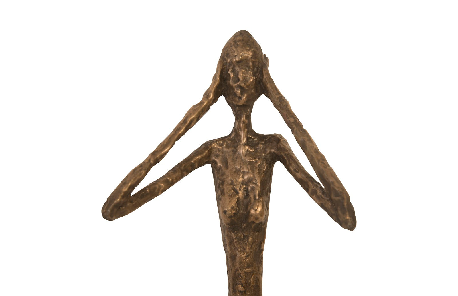 Phillips Collection Home Phillips Collection See, Speak, Hear No Evil Wall Art, Resin, Bronze, Set Of 3