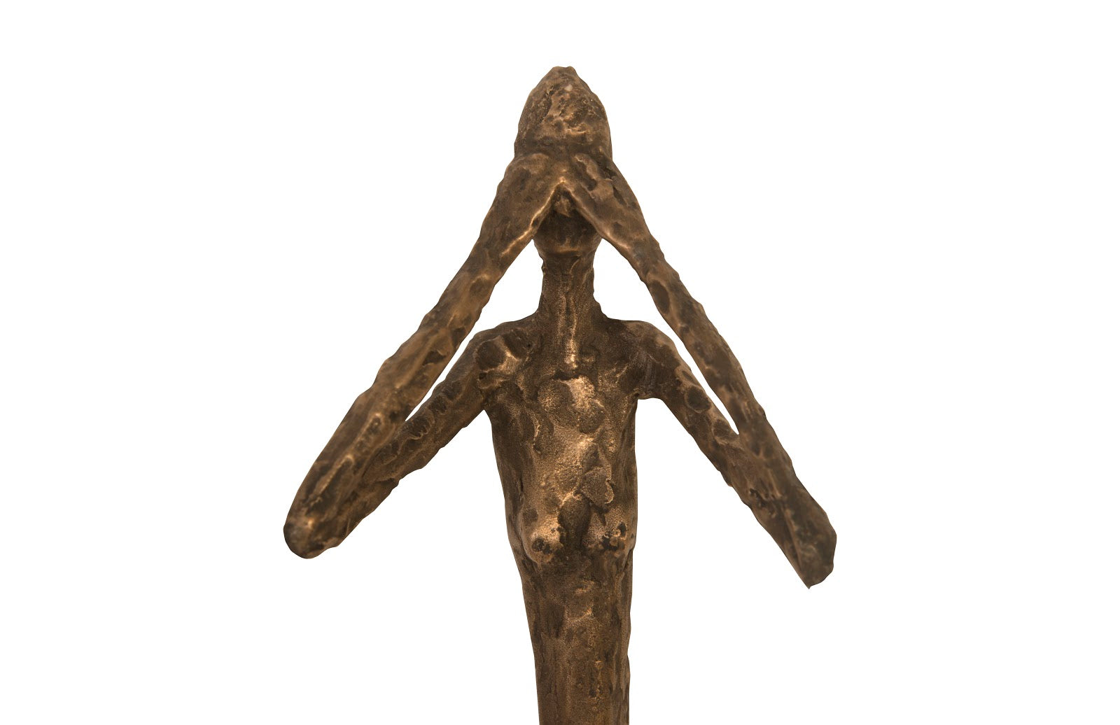 Phillips Collection Home Phillips Collection See, Speak, Hear No Evil Wall Art, Resin, Bronze, Set Of 3