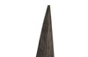 Phillips Collection Home Phillips Collection Shark Tooth Sculpture, Large, Gray Stone Finish