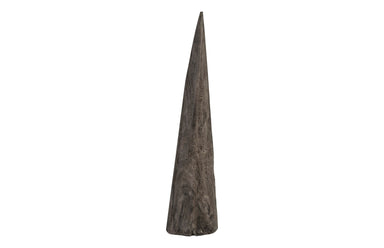 Phillips Collection Home Phillips Collection Shark Tooth Sculpture, Large, Gray Stone Finish