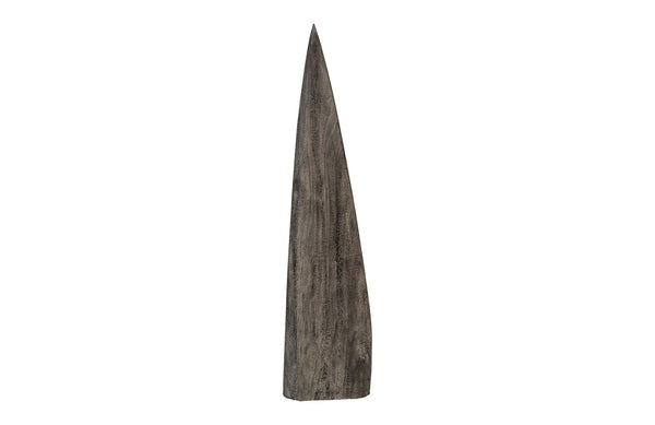 Phillips Collection Home Phillips Collection Shark Tooth Sculpture, Small, Gray Stone Finish