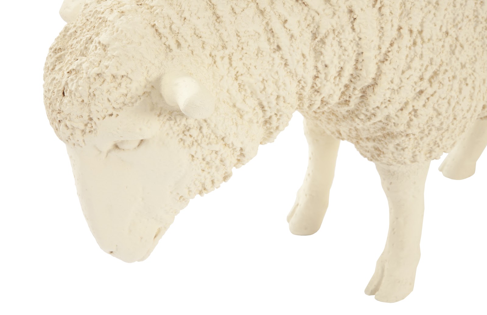Phillips Collection Home Phillips Collection Sheep Side Table, Peach/Cream