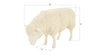 Phillips Collection Home Phillips Collection Sheep Side Table, Peach/Cream