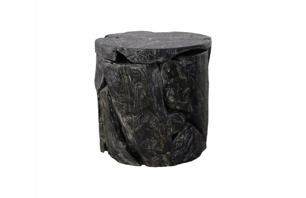 Phillips Collection Home Oversized LTL - Rate to be Quoted Phillips Collection Side Table Black Wash, Round