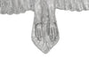 Phillips Collection Home Oversized LTL - Rate to be Quoted Phillips Collection Soaring Eagle Wall Art, Resin, Silver Leaf, SM
