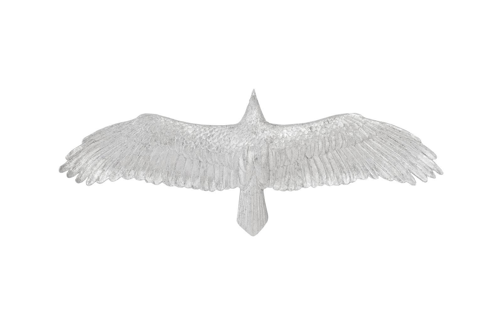 Phillips Collection Home Oversized LTL - Rate to be Quoted Phillips Collection Soaring Eagle Wall Art, Resin, Silver Leaf, SM