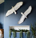 Phillips Collection Home Oversized LTL - Rate to be Quoted Phillips Collection Soaring Eagle Wall Art, Resin, Silver Leaf, SM