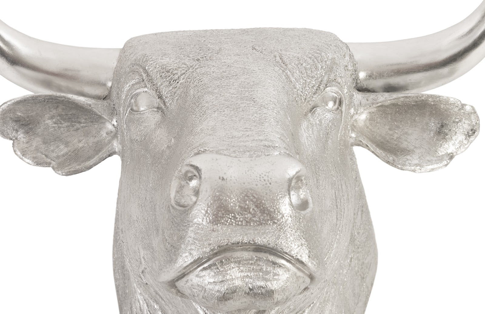 Phillips Collection Home Phillips Collection Spanish Fighting Bull Wall Art, Resin, Silver Leaf