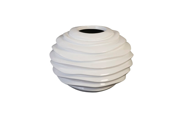 Phillips Collection Home Phillips Collection Spiral Planter, White, SM
