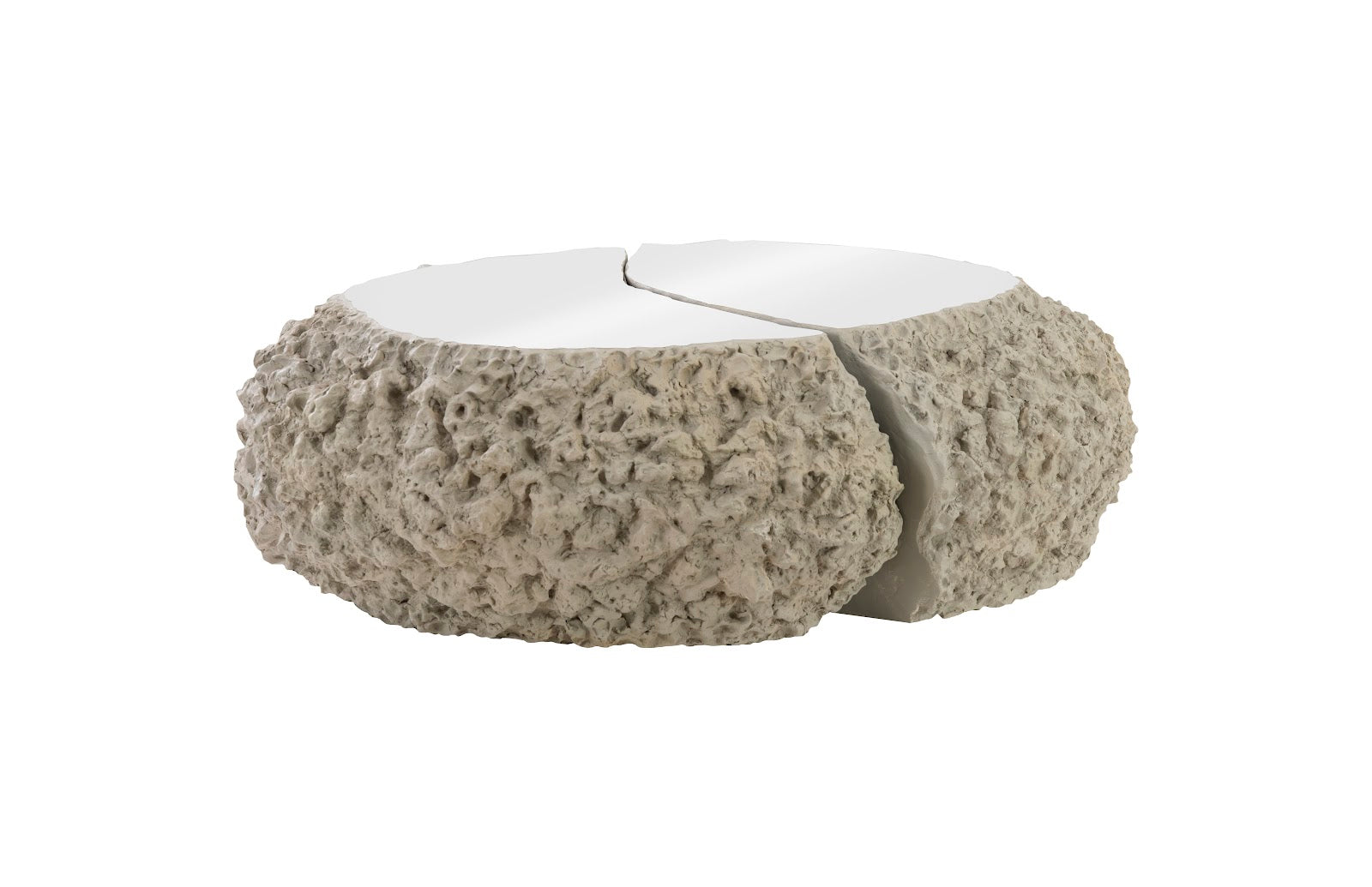 Phillips Collection Home Oversized LTL - Rate to be Quoted Phillips Collection Split the Difference Coffee Table, Ash