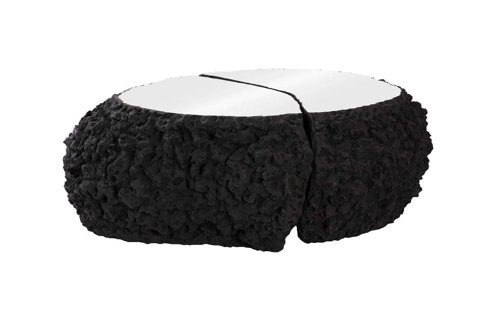 Phillips Collection Home Oversized LTL - Rate to be Quoted Phillips Collection Split the Difference Coffee Table, Char