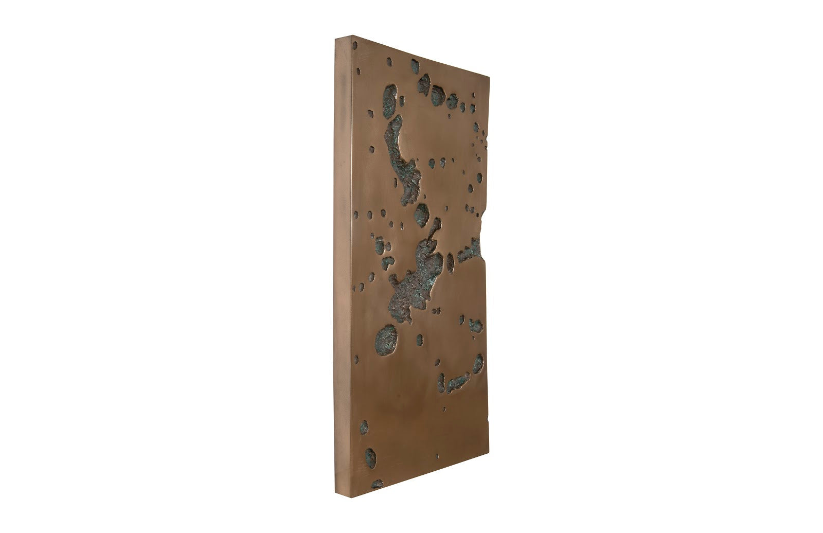 Phillips Collection Home Phillips Collection Splotch Wall Art, Rectangle, Bronze Finish