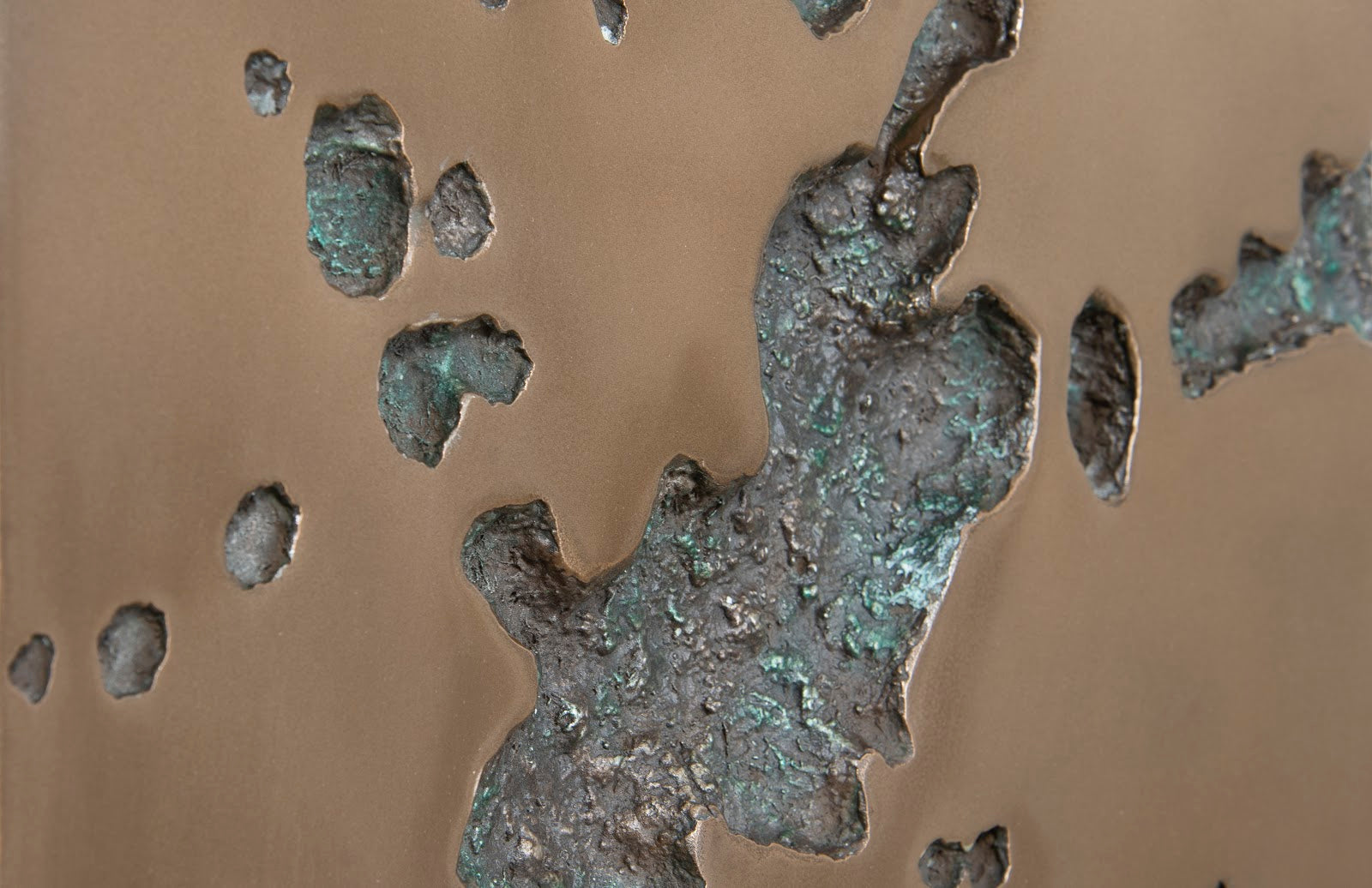 Phillips Collection Home Phillips Collection Splotch Wall Art, Rectangle, Bronze Finish