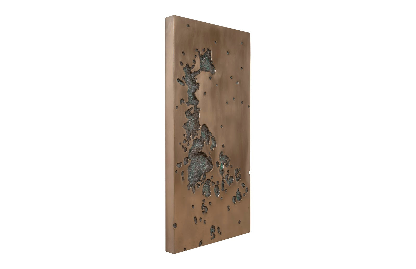 Phillips Collection Home Phillips Collection Splotch Wall Art, Rectangle, Bronze Finish