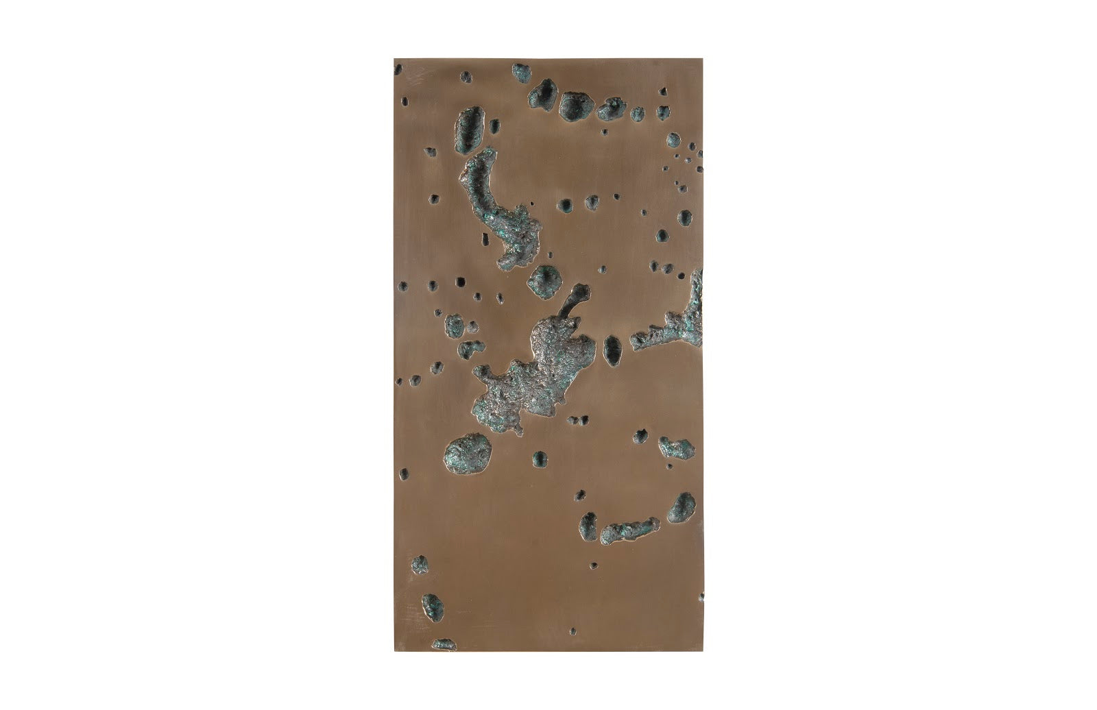 Phillips Collection Home Phillips Collection Splotch Wall Art, Rectangle, Bronze Finish