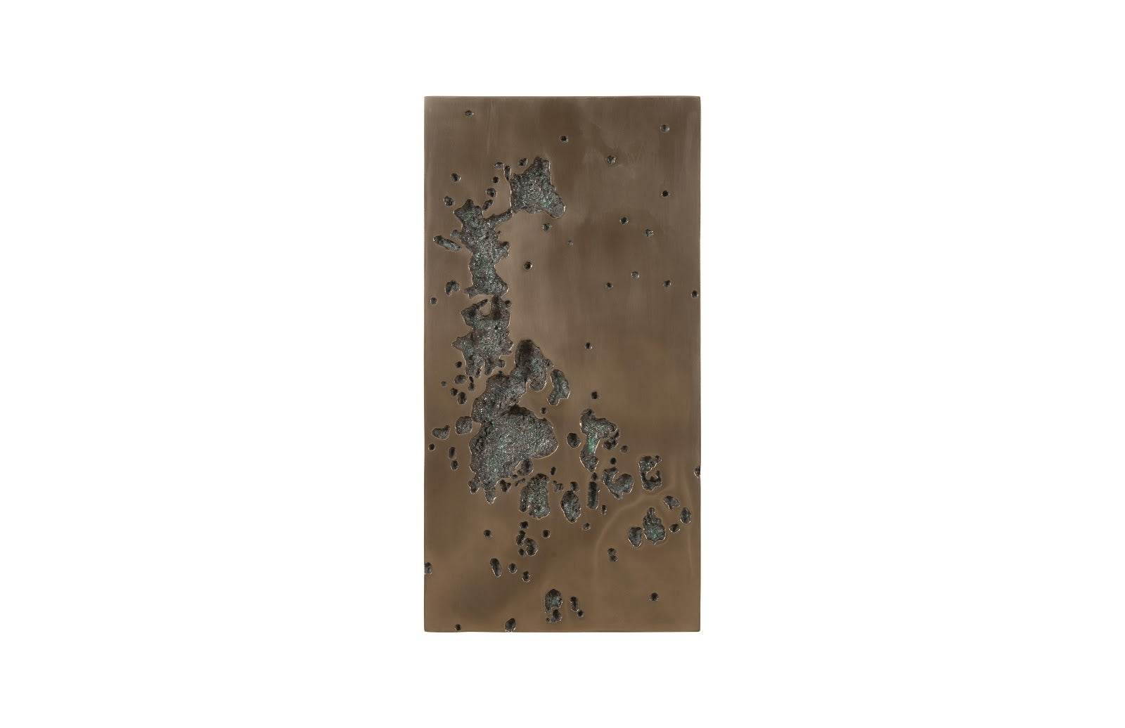 Phillips Collection Home Phillips Collection Splotch Wall Art, Rectangle, Bronze Finish