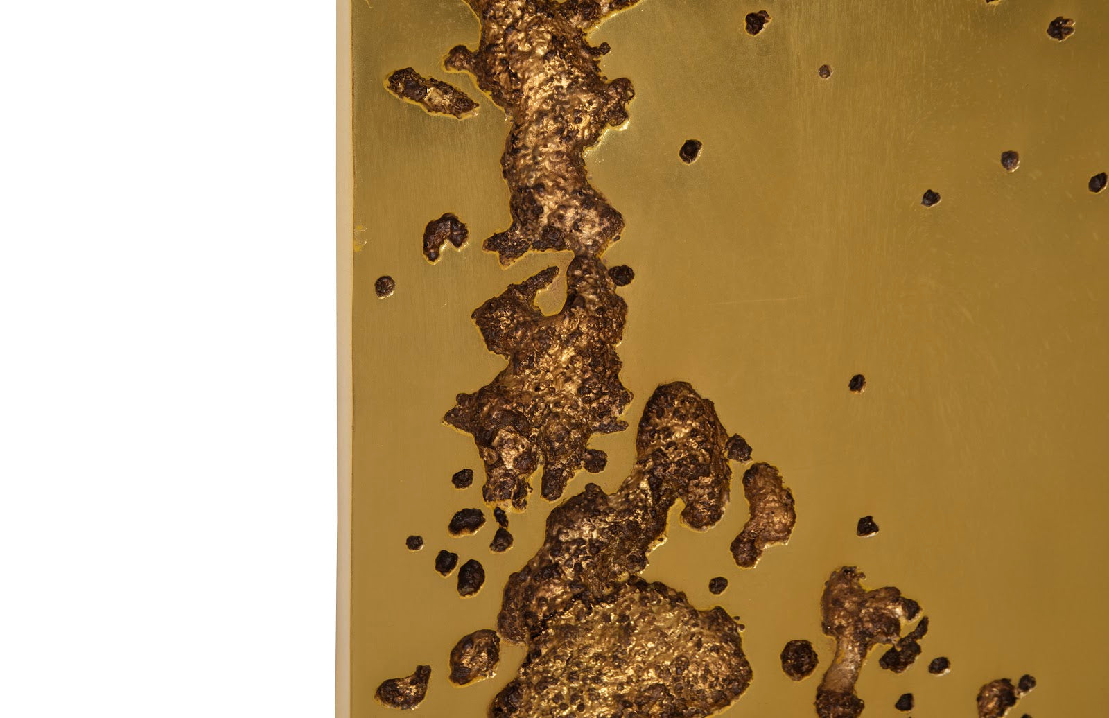 Phillips Collection Home Phillips Collection Splotch Wall Art, Rectangle, Gold Leaf