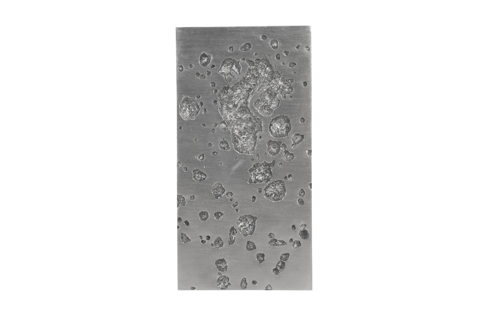 Phillips Collection Home Phillips Collection Splotch Wall Art, Rectangle, Silver Leaf